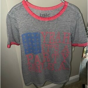 Party in the Usa shirt womens M